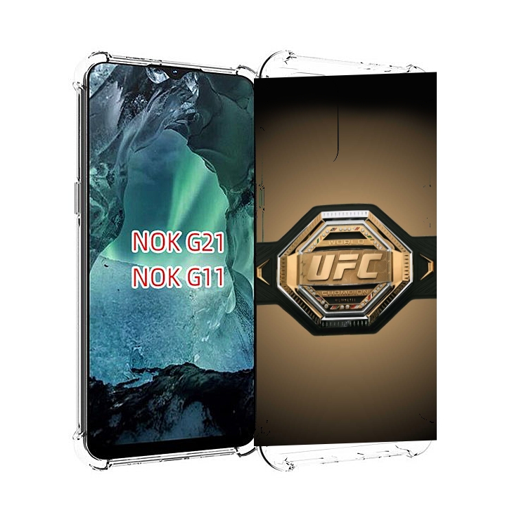 

Чехол Mypads Ufc Единоборства Мужской Для Nokia G11/G21, Прозрачный, Tocco