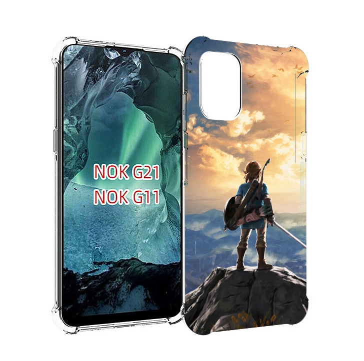 

Чехол MyPads The Legend of Zelda для Nokia G11 / G21, Прозрачный, Tocco