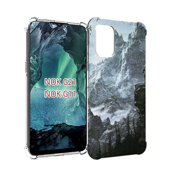 

Чехол Mypads The Elder Scrolls V Skyrim Для Nokia G11/G21, Прозрачный, Tocco