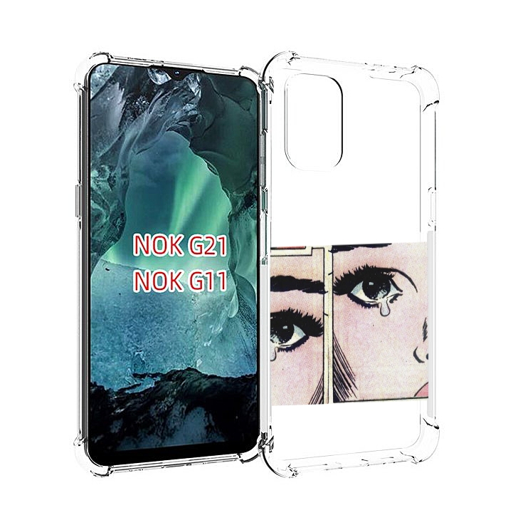 

Чехол Mypads Suicideboys - Radical Suicide Для Nokia G11/G21, Прозрачный, Tocco