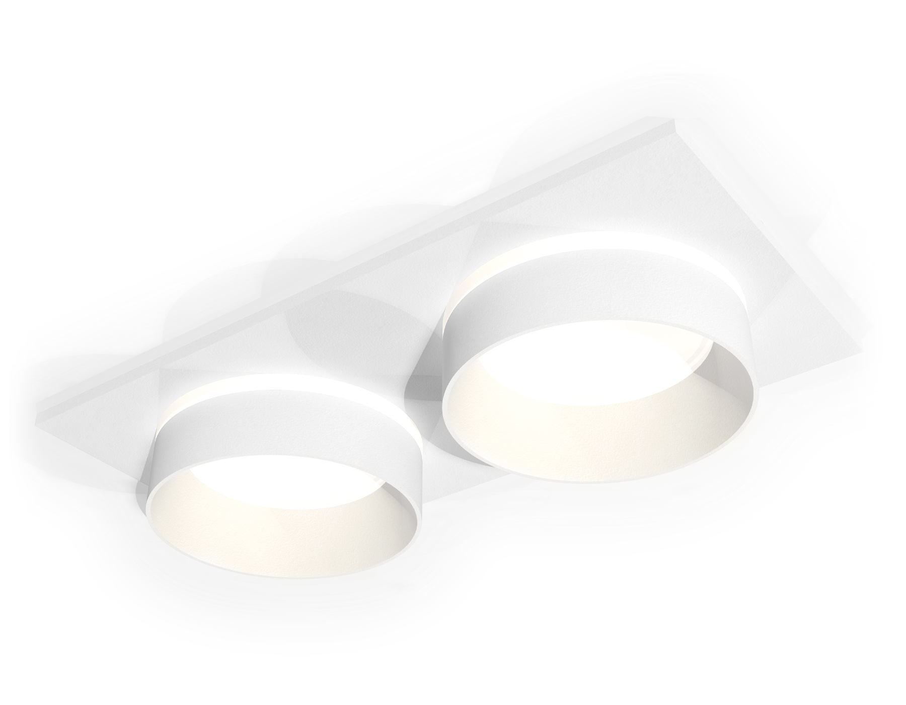Комплект встраиваемого светильника с акрилом XC6525061 SWH/FR белый песок/белый матовый MR
