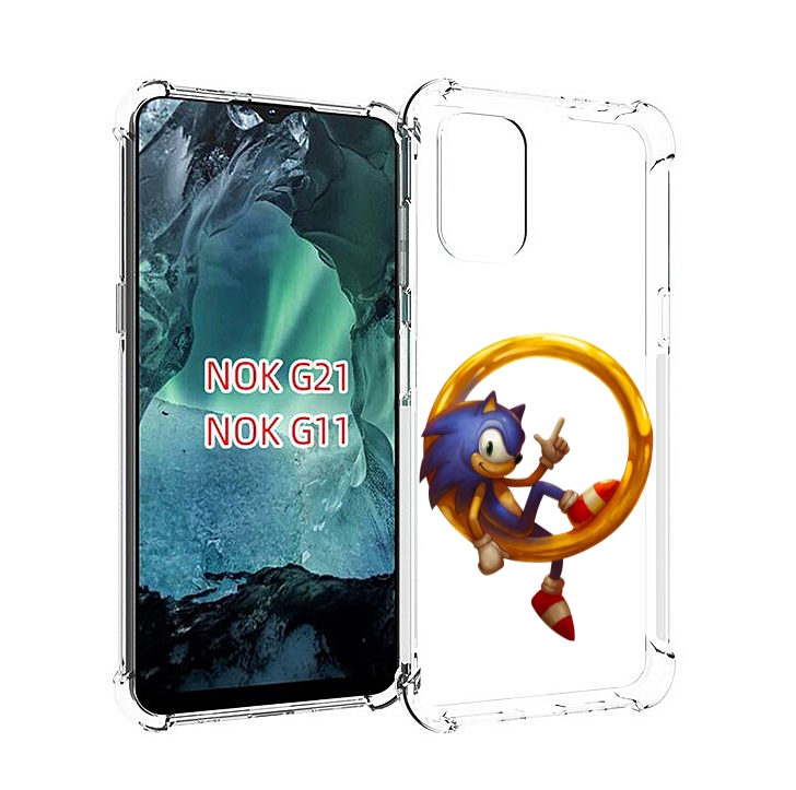 

Чехол Mypads Sonic-R Для Nokia G11/G21, Прозрачный, Tocco