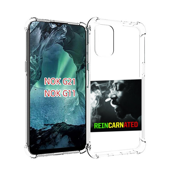 

Чехол Mypads Snoop Dogg Reincarnated Для Nokia G11/G21, Прозрачный, Tocco