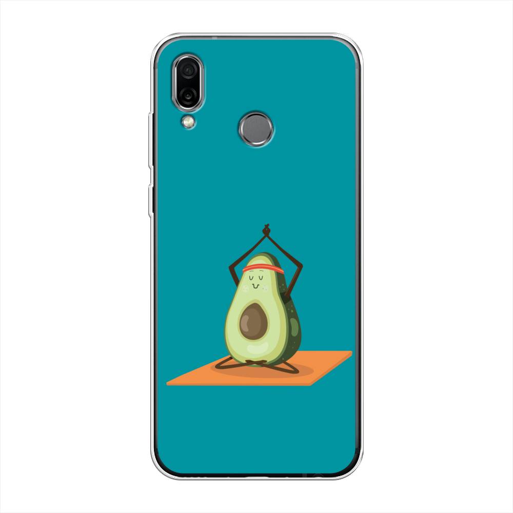 

Чехол на Honor Play "Расслабься с авокадо", Голубой, 66250-6