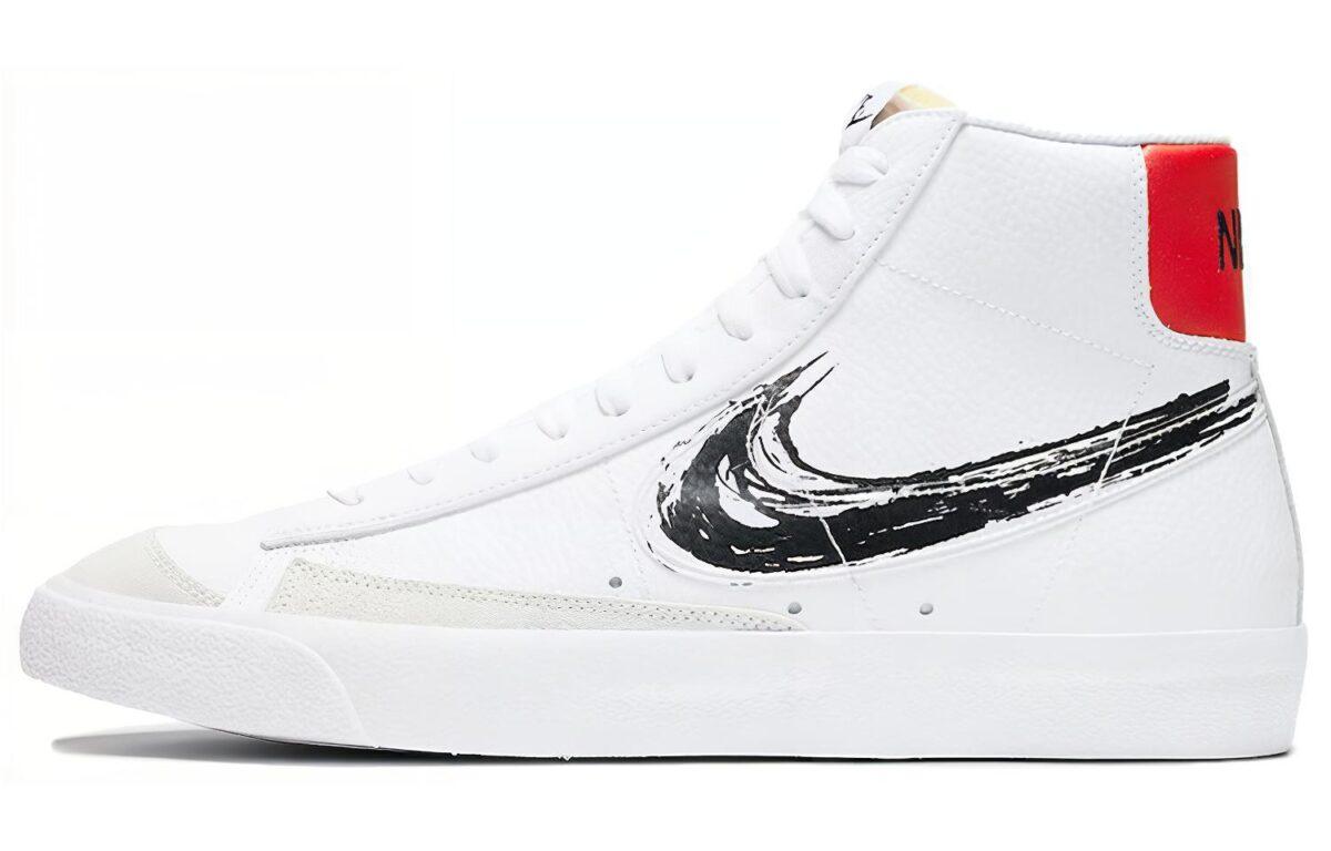 

Кеды унисекс Nike Blazer 77 Vintage Brushstroke Swoosh белые 40 EU, Белый, Blazer 77 Vintage Brushstroke Swoosh