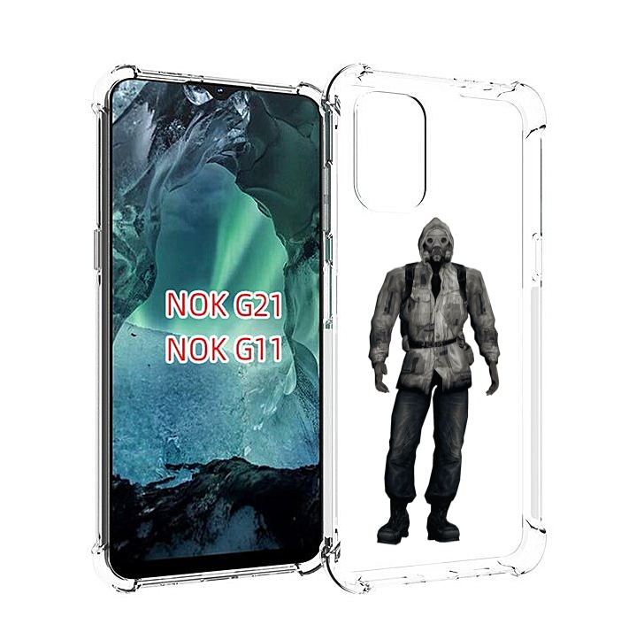 

Чехол Mypads S Для Nokia G11/G21, Прозрачный, Tocco