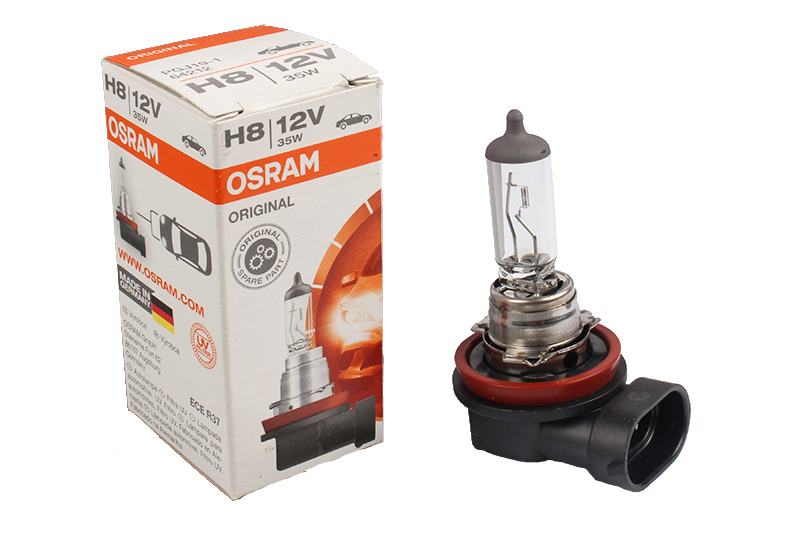 фото Галогенная лампа osram h8 (35w 12v) original line 1шт 64212