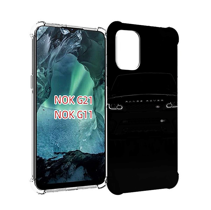 

Чехол Mypads Range-Rover Для Nokia G11/G21, Прозрачный, Tocco