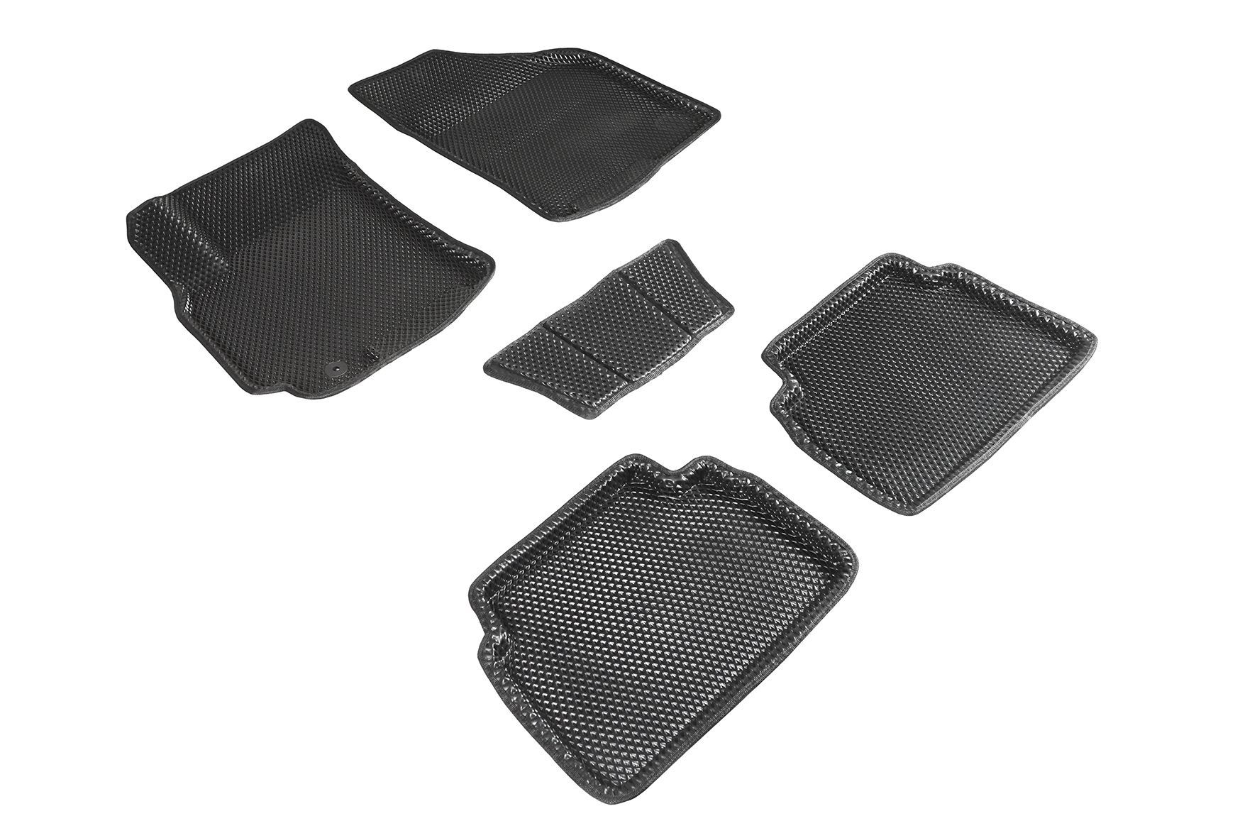 

Коврики 3D EVA РОМБ Chevrolet Lacetti чер (компл)