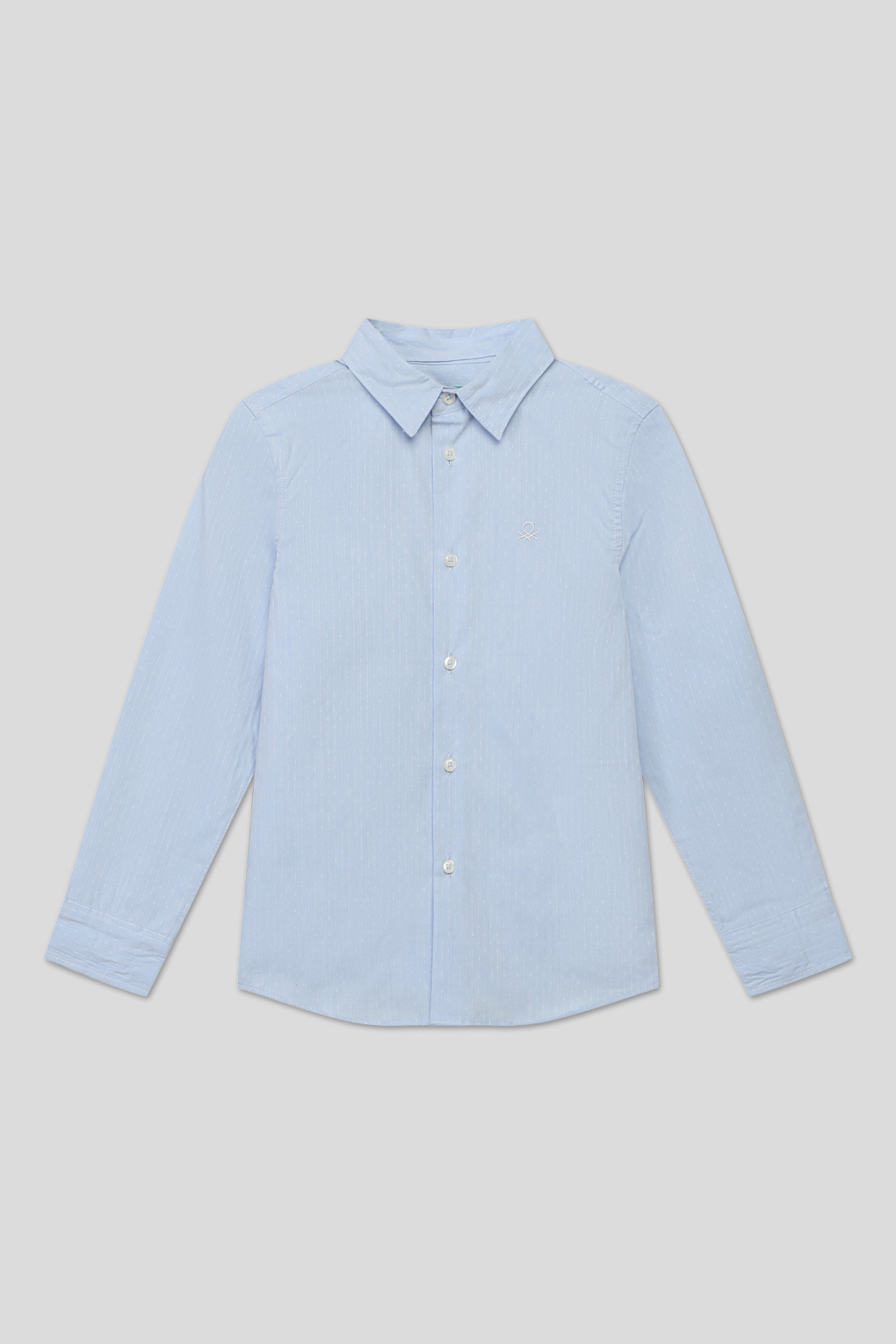 

Рубашка Benetton 5DGXCQ00T, голубой, EL, 5DGXCQ00T