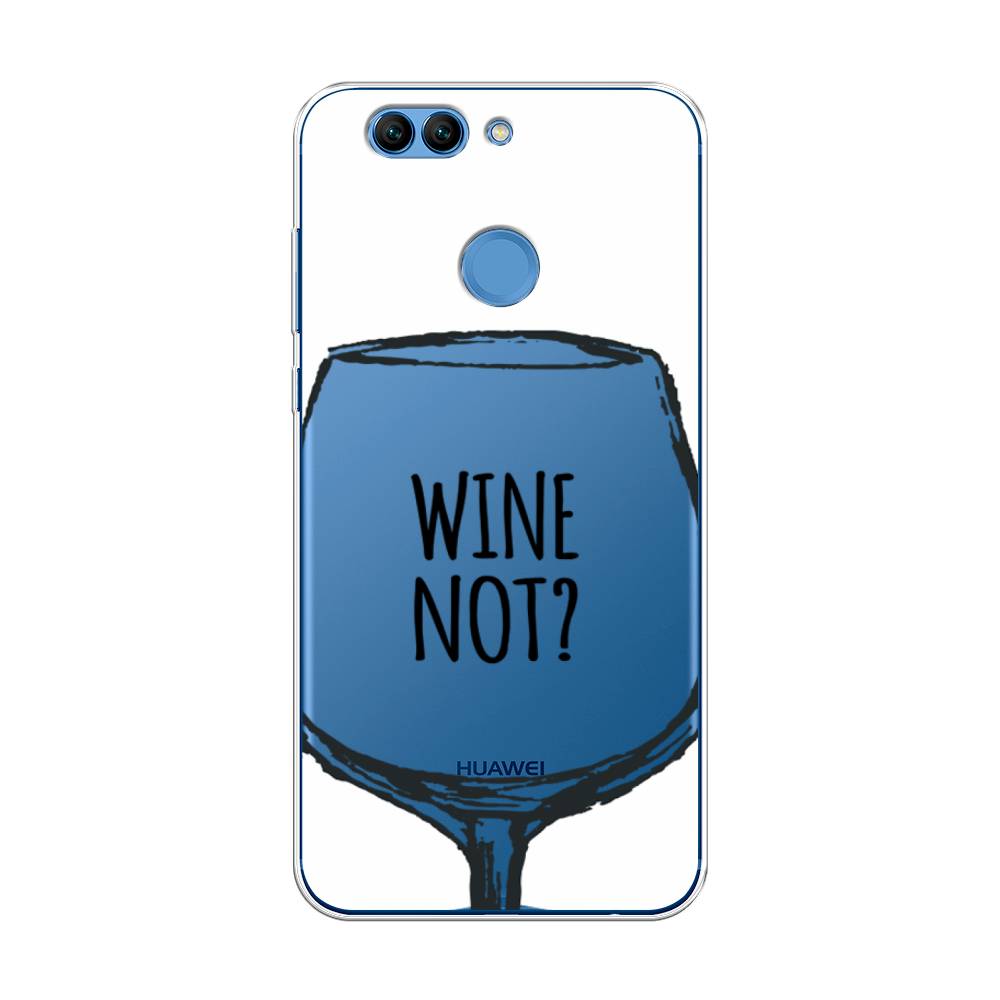 

Чехол на Huawei Nova 2 Plus "Wine not white", Белый, 63050-6