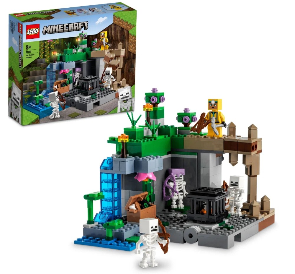 Конструктор LEGO Minecraft 21189 Подземелье со скелетами 364 детали