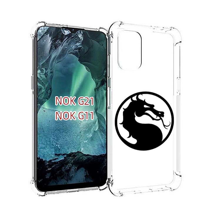 

Чехол Mypads Mortal-Kombat-2 Мужской Для Nokia G11/G21, Прозрачный, Tocco