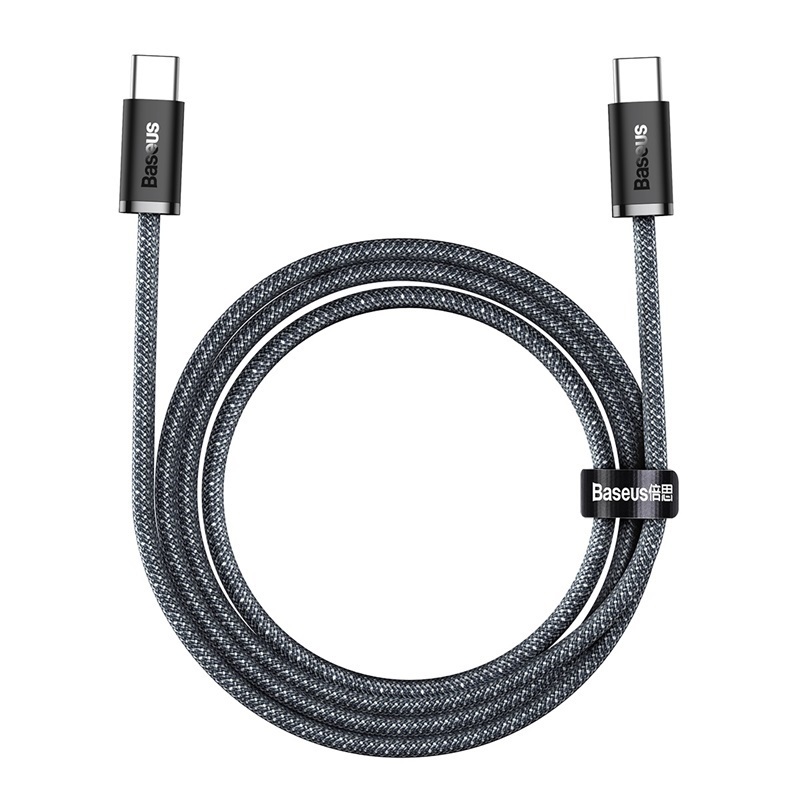 Кабель USB-C BASEUS Dynamic Series Fast Charging, Type-C - Type-C, 5A, 100W, 2 м, серый