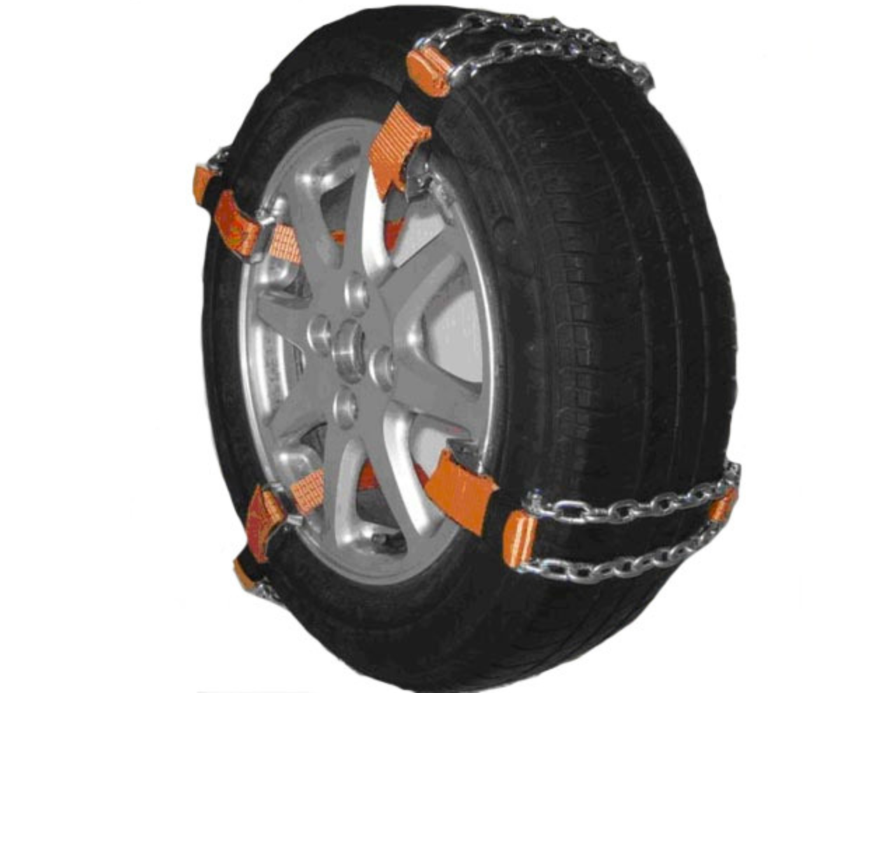 

Браслеты противоскольжения 175/75R14-235/65R19 2шт. (лента 35мм, цепь 6мм)
