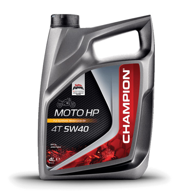 Масло мот. полусинт. CHAMPION MOTO HP 4T 5W40 (4л) CHAMPION OIL 1042603