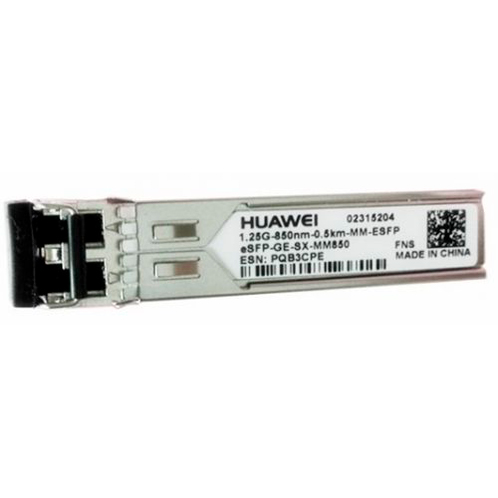 

Huawei Трансивер Huawei eSFP-GE-SX-MM850 Optical Transceiver,eSFP,GE,Multi-mode Modul (023