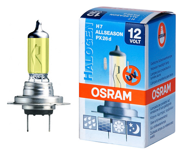 фото Osram автолампа h7 (55w 12v) allseason 1шт 64210all
