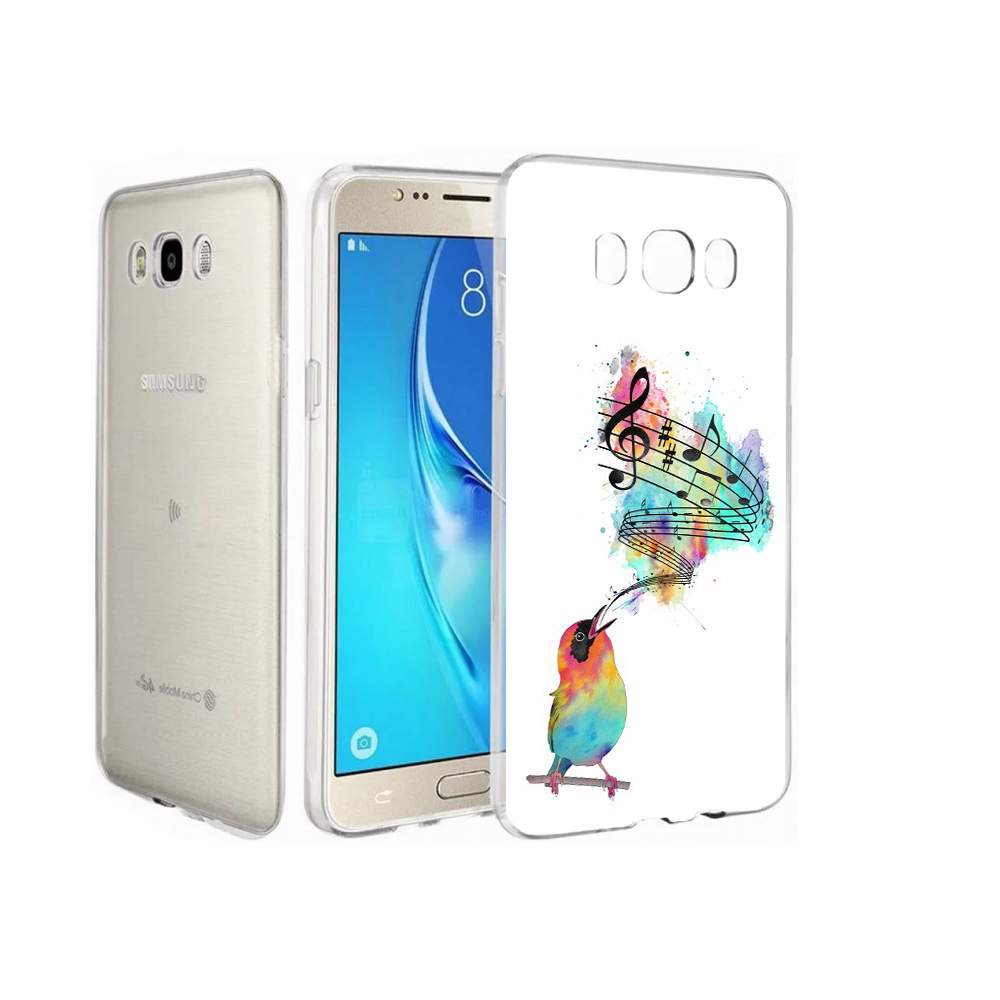

Чехол MyPads Tocco для Samsung Galaxy J7 певчая птичка, Прозрачный, Tocco
