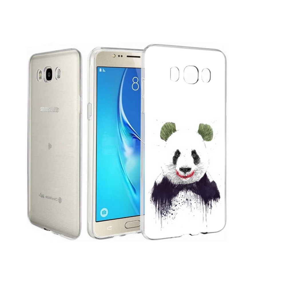 

Чехол MyPads Tocco для Samsung Galaxy J7 панда джокер, Прозрачный, Tocco