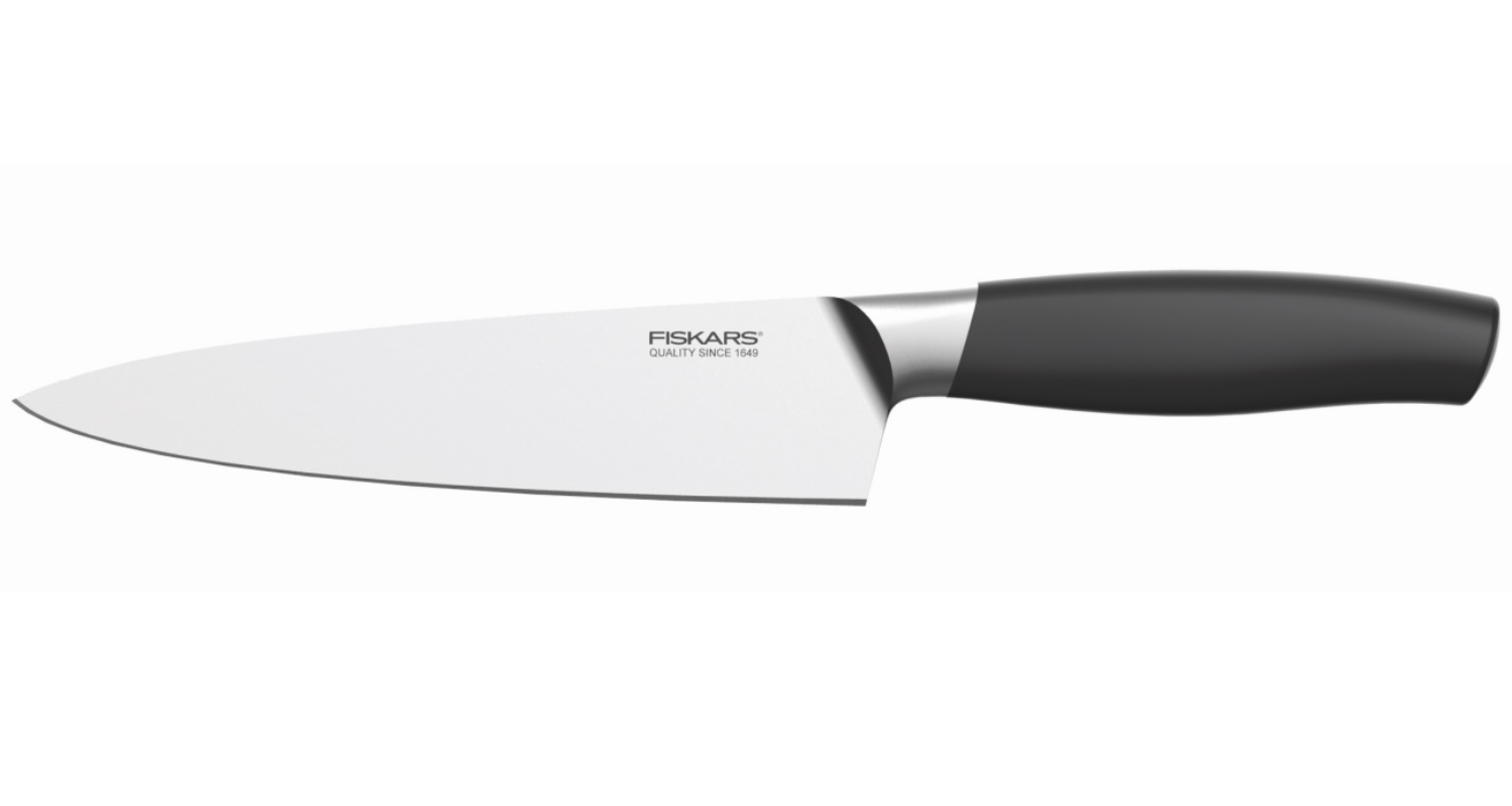 

Нож кухонный Fiskars Functional Form+ 1016008 17 см, Средний поварской Нож FF