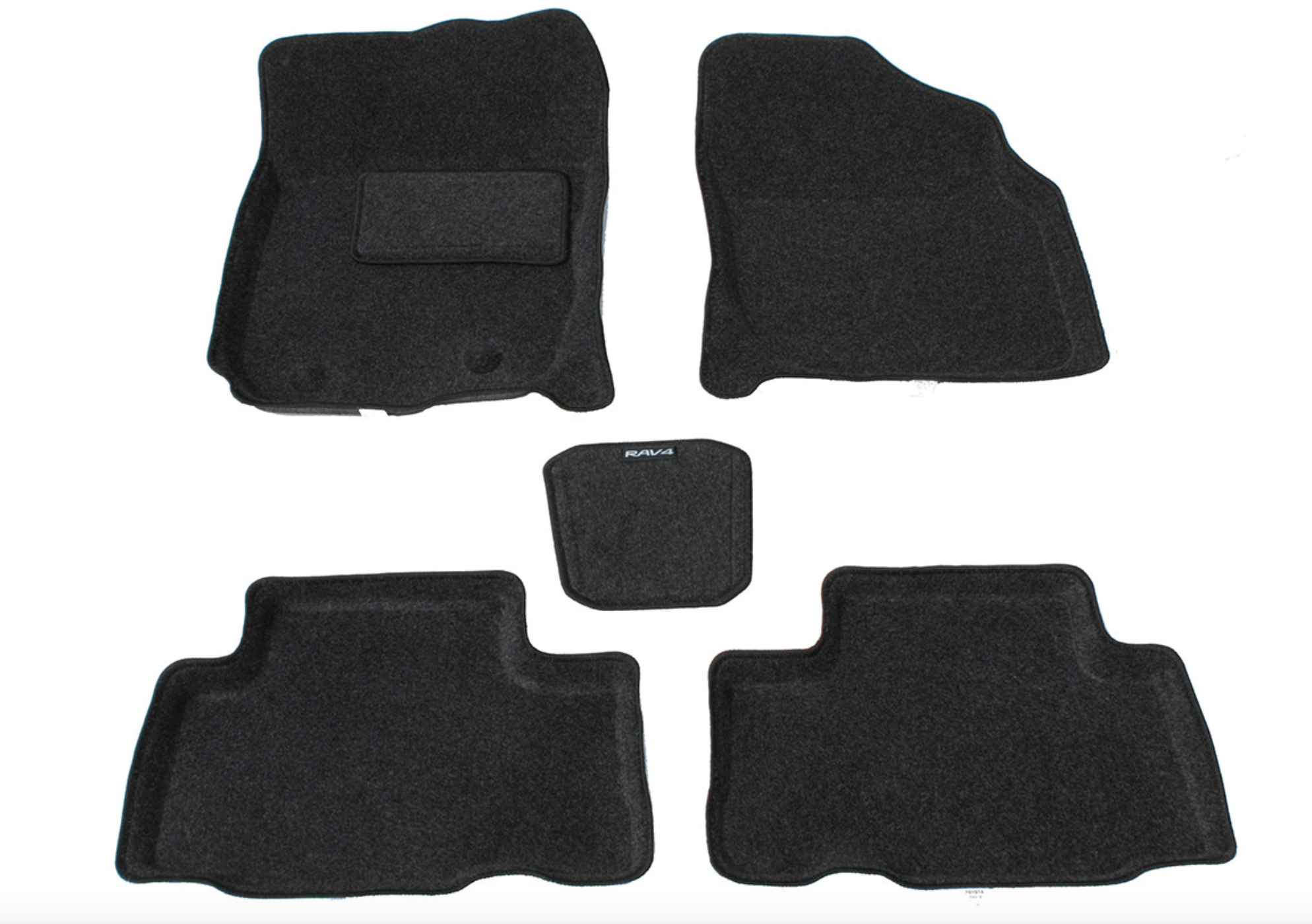 

Коврики в салон 3D ворс Toyota RAV 4 06 / Тойота РАВ 4 06 2006-2012 темно-серый