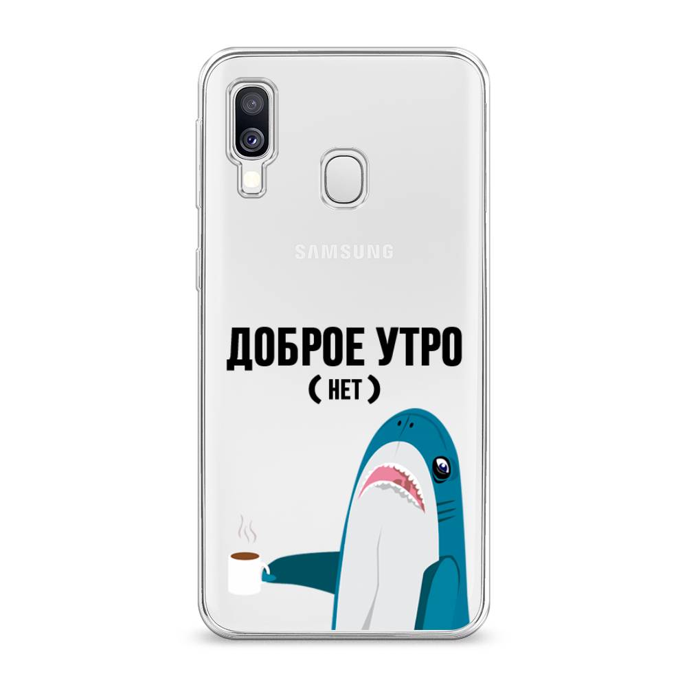 фото Силиконовый чехол "доброе утро" на samsung galaxy a40 awog