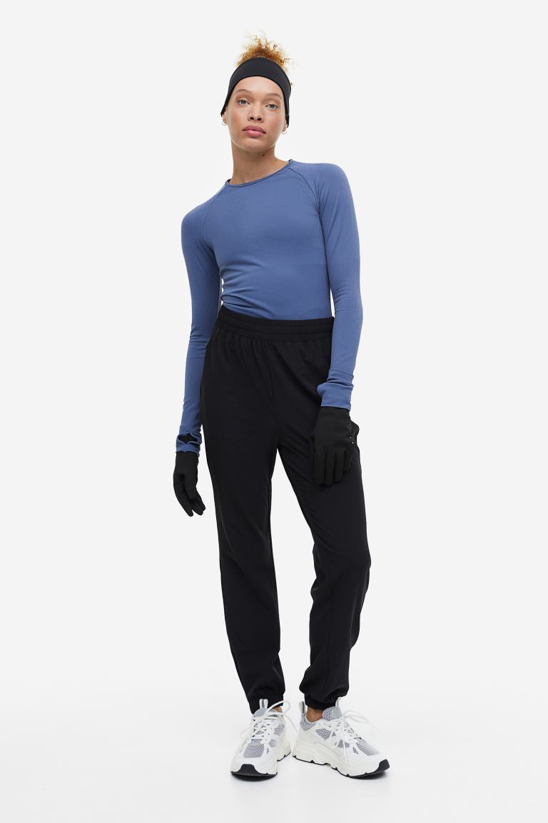 

Брюки женские H&M 1125724001 черные 2XL (доставка из-за рубежа), 1125724001