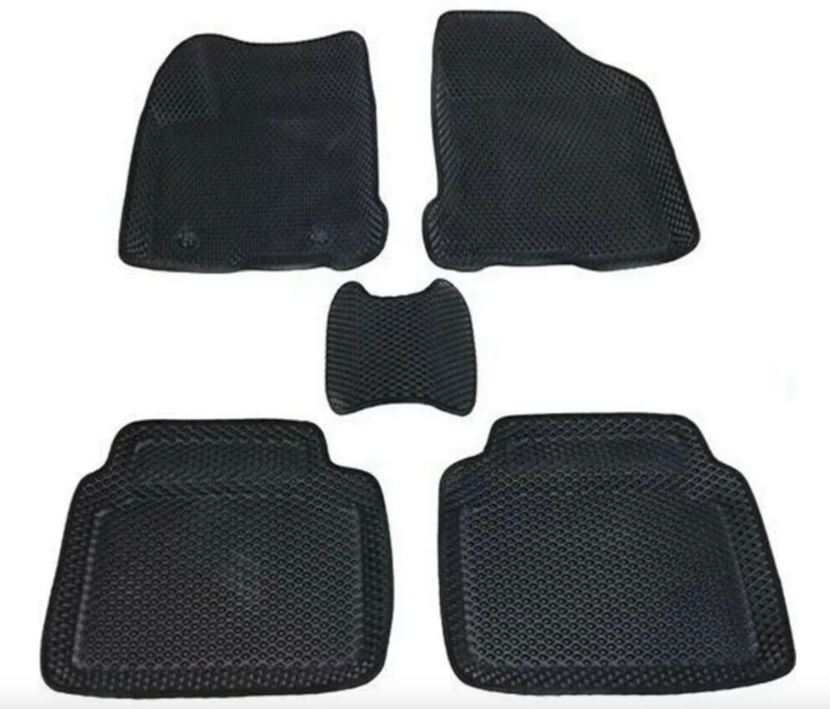 

Коврики в салон 3D EVA Volkswagen Jetta 6 / Фольксваген Джетта 6 2011-2018 черный