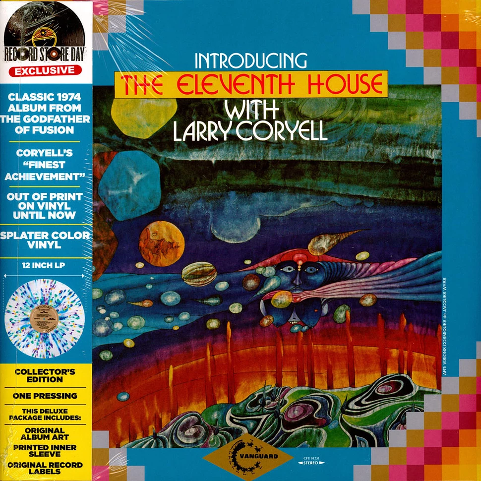 

LARRY CORYELL INTRODUCING THE ELEVENTH HOUSE - RSD 2023 RELEASE - SPLATTER VINYL, INTRODUCING THE ELEVENTH HOUSE - RSD 2023 RELEASE - SPLATTER VINYL