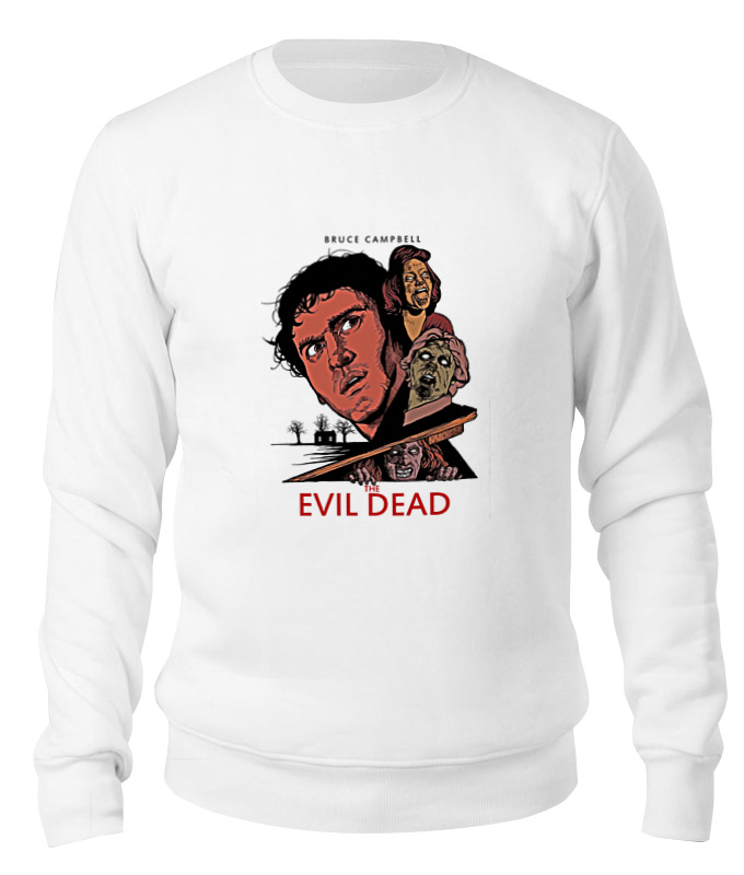 

Свитшот унисекс Printio Evil dead белый XS, Evil dead