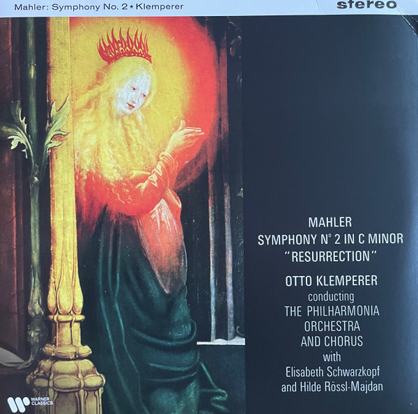 Otto Klemperer MAHLER - SYMPHONY NO 2 IN C MINOR - RESURRECTION