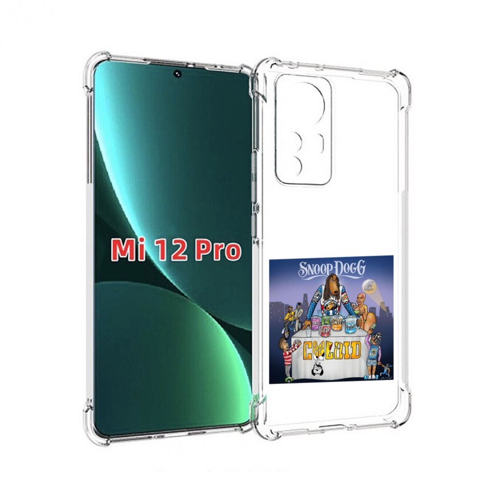 

Чехол MyPads Snoop Dogg COOLAID для Xiaomi 12S Pro, Прозрачный, Tocco