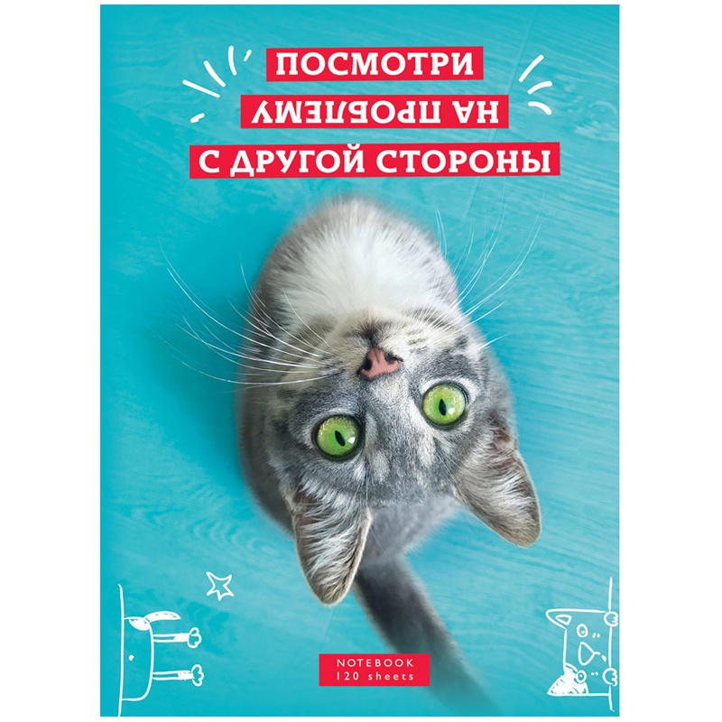 

Бизнес-блокнот BG А4 120 листов Problem матовая ламинация 600г