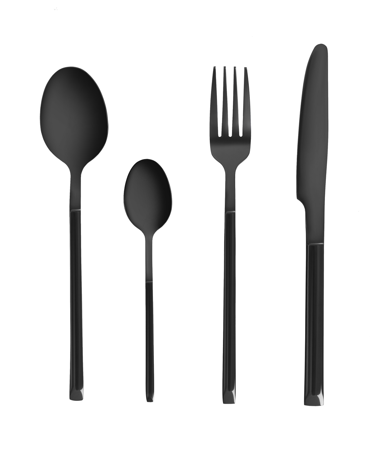 

Набор столовых приборов Aspi cookware 24 предмета, черный