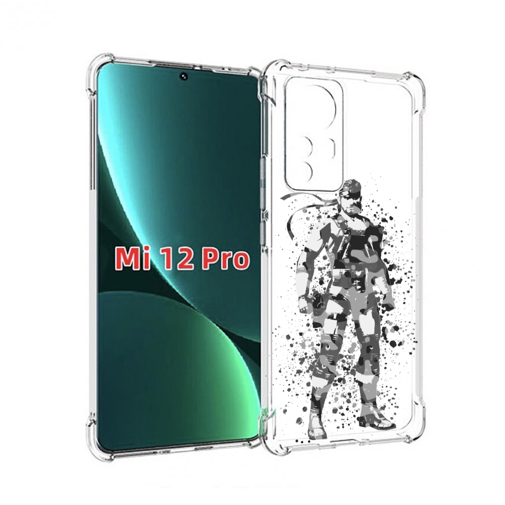 

Чехол MyPads Metal Gear Solid Snakes для Xiaomi 12S Pro, Прозрачный, Tocco