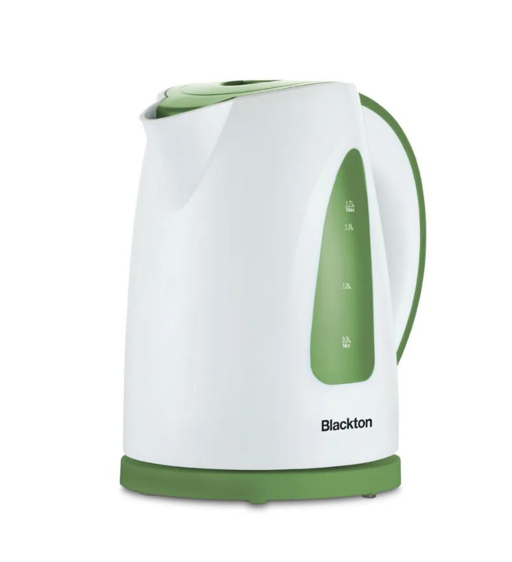 Чайник электрический Blackton Bt KT1706P, бело-зеленый термометр электронный and dt 624 лягушка зеленый белый