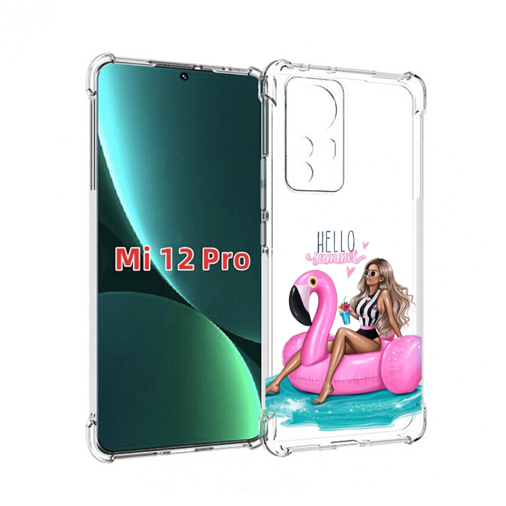 

Чехол MyPads Hello-summer для Xiaomi 12S Pro, Прозрачный, Tocco
