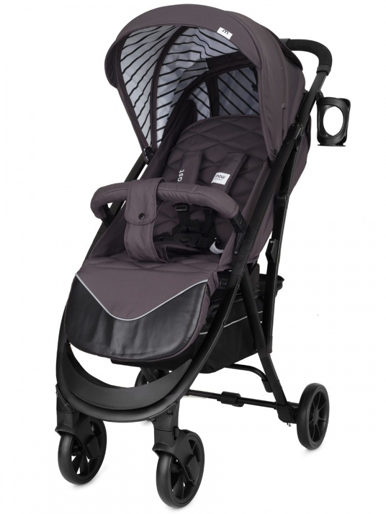 

Коляска прогулочная "MOWBABY. Fast", цвет: Carbon (серый), Fast