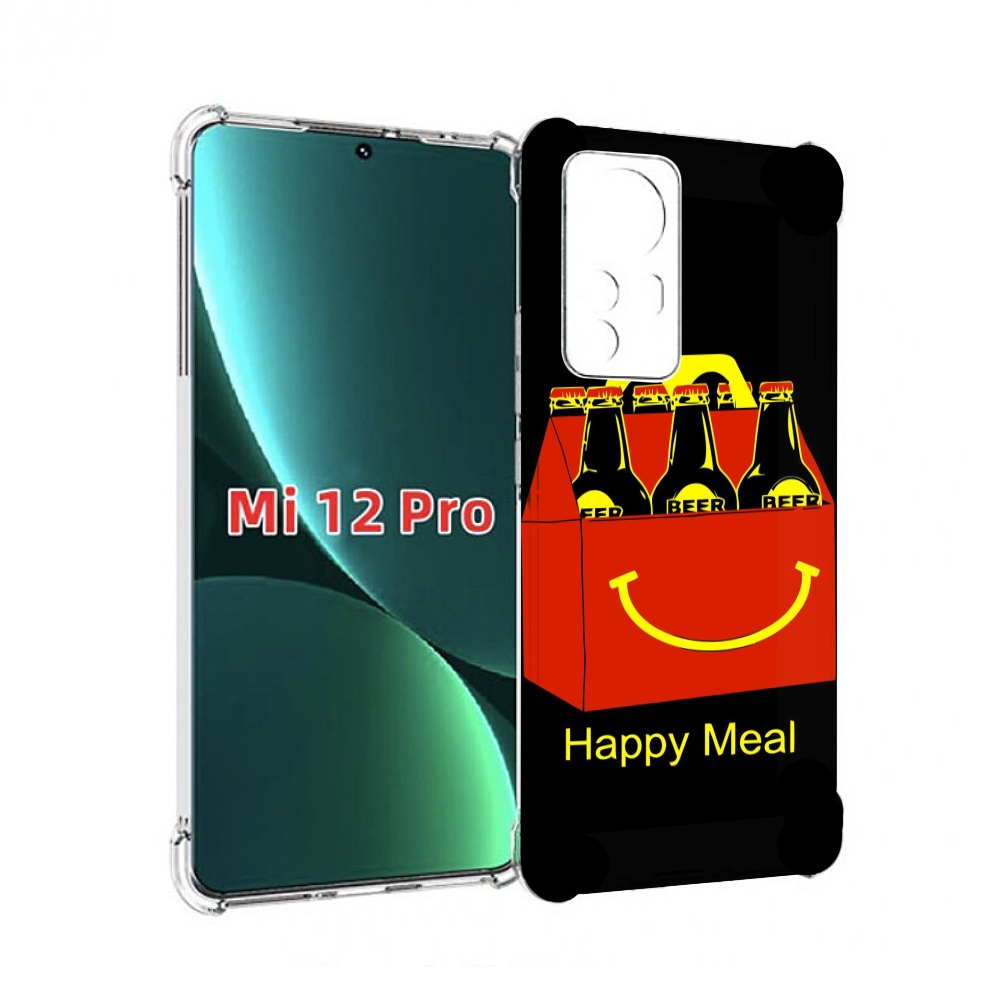 

Чехол MyPads Happy Meal для Xiaomi 12S Pro, Прозрачный, Tocco