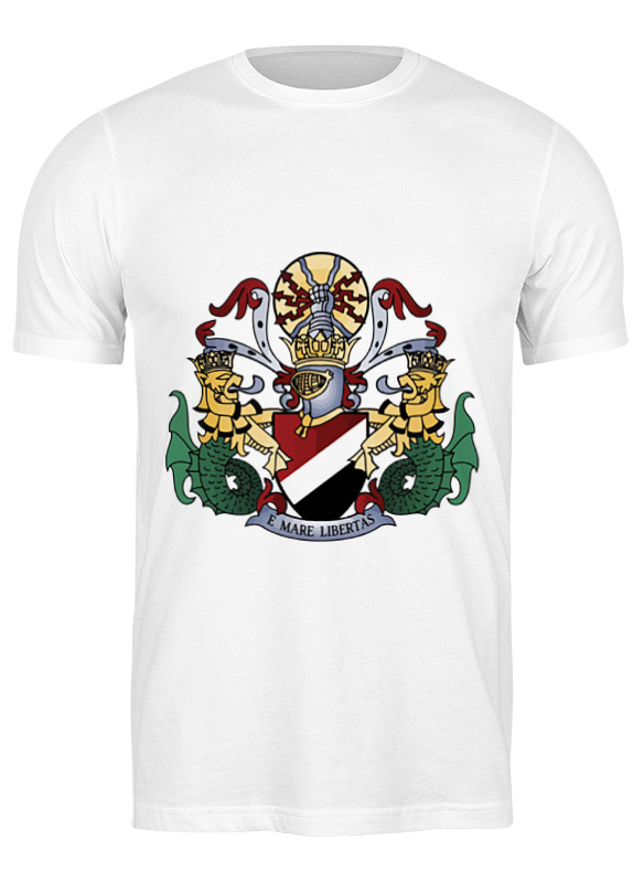 

Футболка мужская Printio Sealand white белая 2XL, Белый, Sealand white