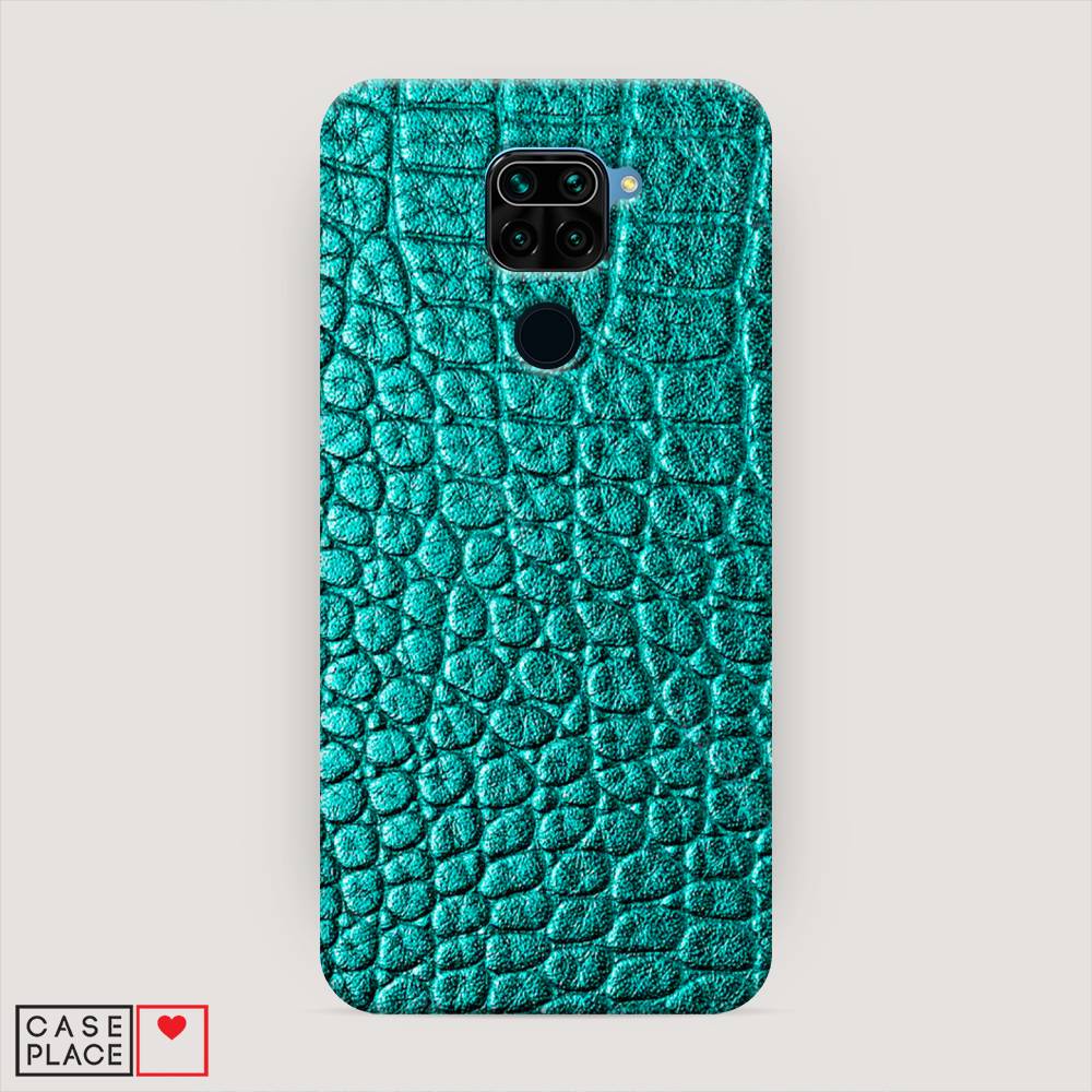 

Пластиковый чехол "Бирюзовая змея" на Xiaomi Redmi 10X 4G, 38220-2
