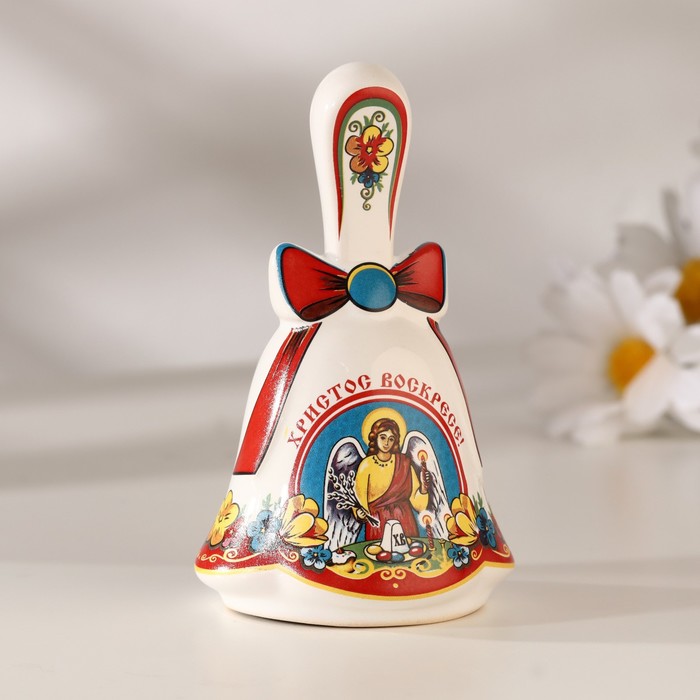 

Колокольчик "Бант Пасха 4", 9,5 см, Разноцветный