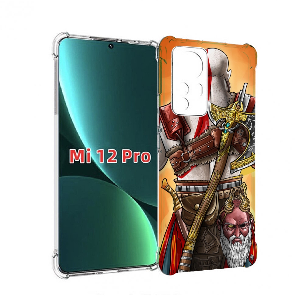 

Чехол MyPads God of War для Xiaomi 12S Pro, Прозрачный, Tocco