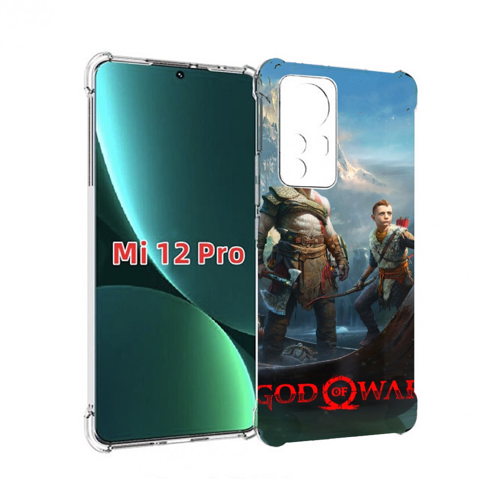 

Чехол MyPads God Of War Кратос Атрей для Xiaomi 12S Pro, Прозрачный, Tocco