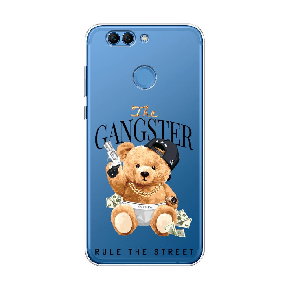 

Чехол на Huawei Nova 2 Plus "The Gangster", Бежевый;серый;черный, 63050-6