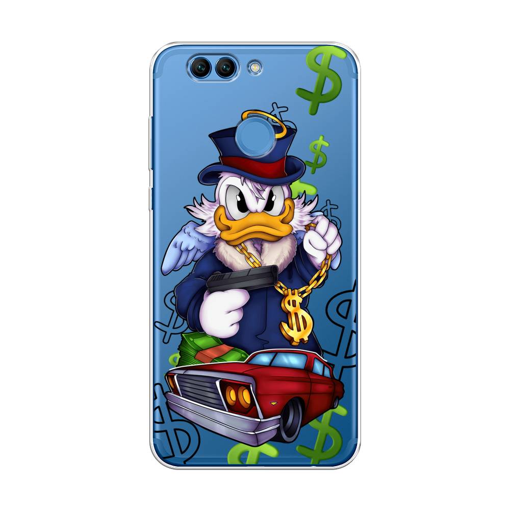 

Чехол на Huawei Nova 2 Plus "Scrooge McDuck with a Gold Chain", Красный;синий;белый, 63050-6