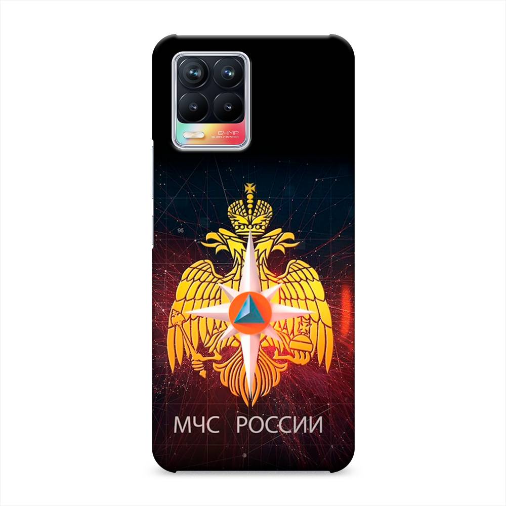 фото Пластиковый чехол "мчс россии" на realme 8 awog
