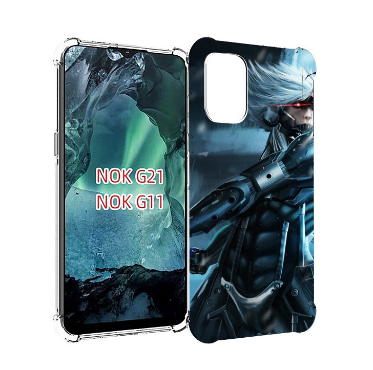 

Чехол Mypads Metal Gear Rising Revengeance Для Nokia G11/G21, Прозрачный, Tocco
