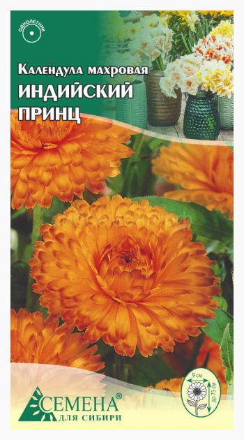 

Семена календула Семена для Сибири Индийский принц 1 уп.
